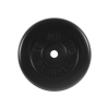 Диск обрезиненный "Стандарт" МВ Barbell 15 кг, чёрный, 26 мм