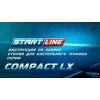 Теннисный стол Start line Compact LX Синий с сеткой