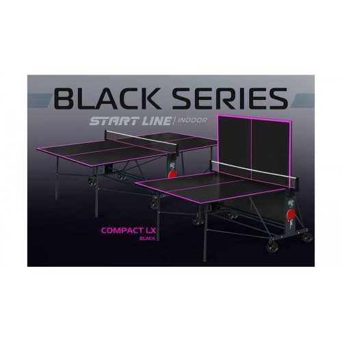 Теннисный стол новой серии - Compact-LX Black!