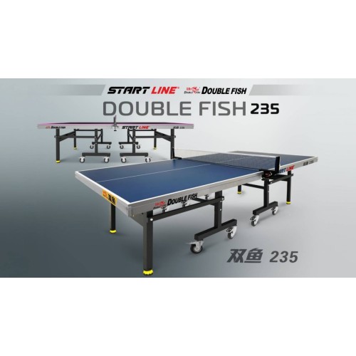 Теннисные столы Double Fish 235. Воплощение качества и стиля в индустрии профессионального тенниса