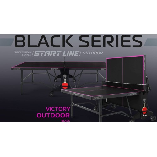 Теннисный стол Victory 6 Всепогодный Black
