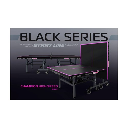 Теннисный стол новой серии - Champion High Speed Black!