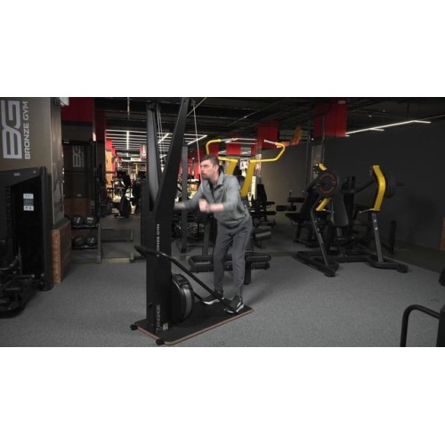 Обзор лыжного коммерческого тренажера ENGAGE от BRONZE GYM