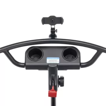 отсеки для бутылки и держатель для телефона